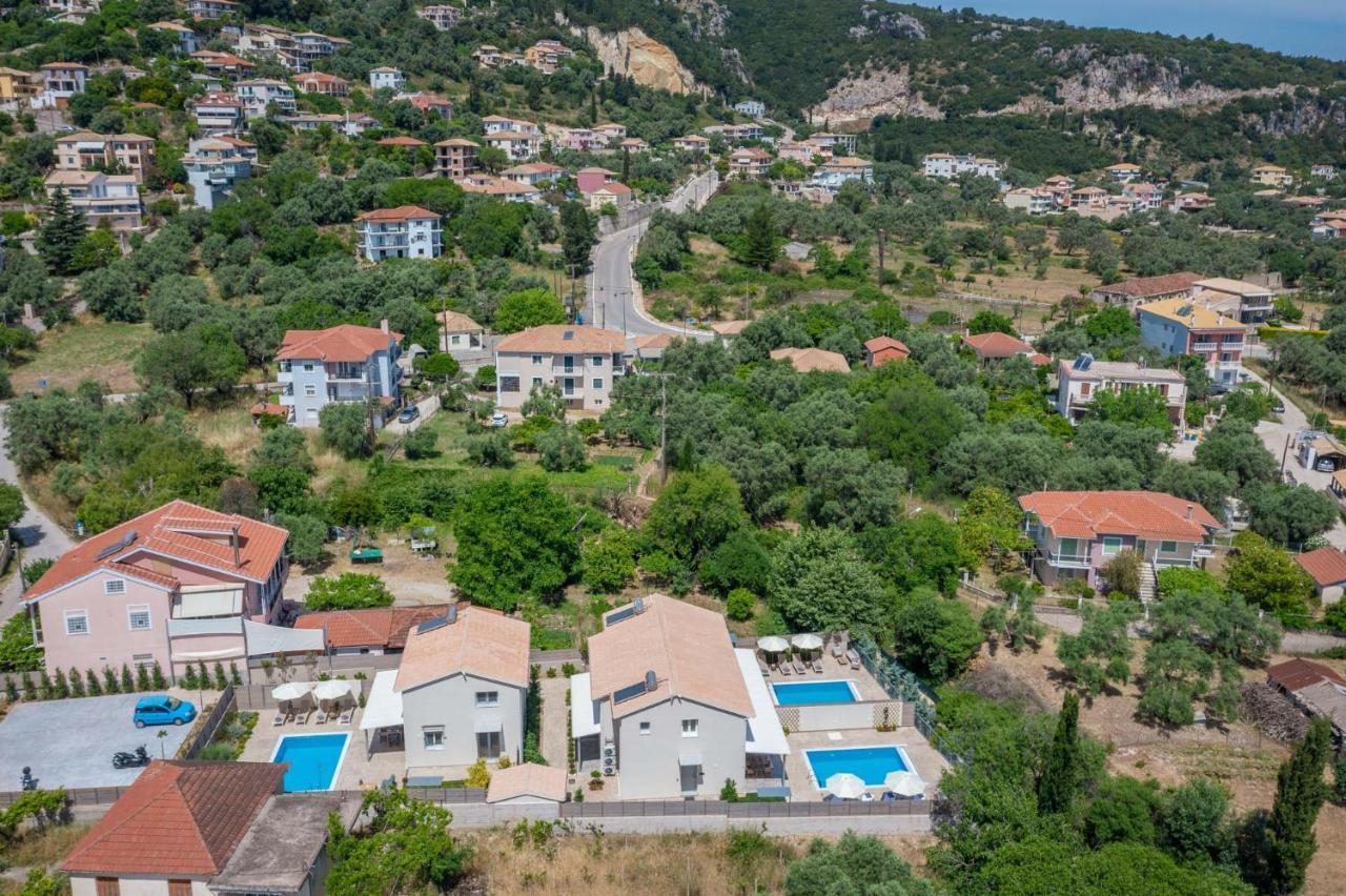 Grappolo Lefkada Villas - Villa Vertzami Just 2 Km From Lefkada Town Apolpaina Exterior foto