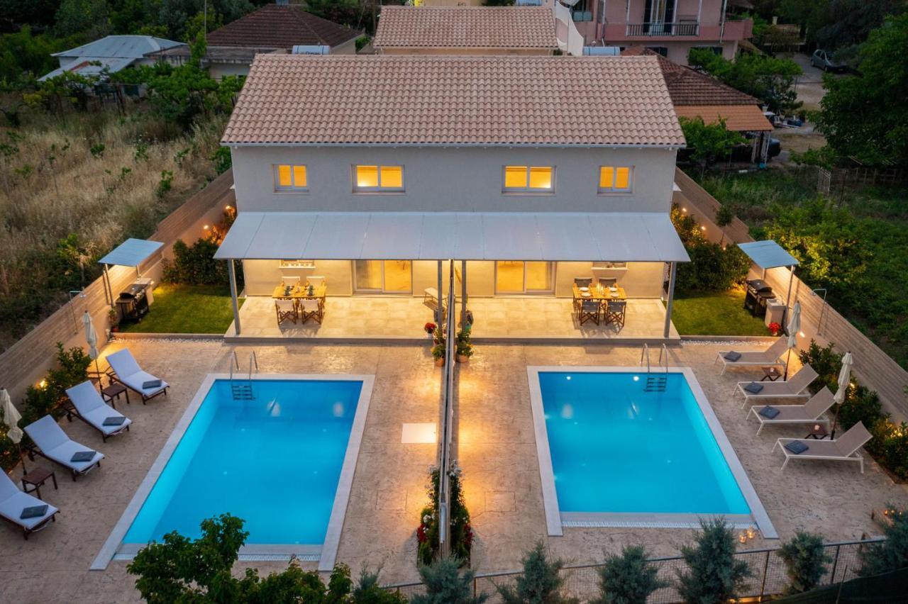Grappolo Lefkada Villas - Villa Vertzami Just 2 Km From Lefkada Town Apolpaina Exterior foto
