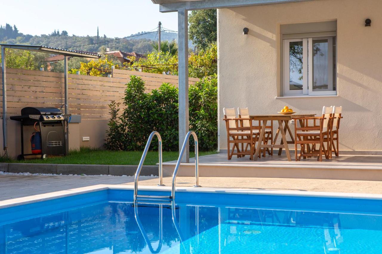 Grappolo Lefkada Villas - Villa Vertzami Just 2 Km From Lefkada Town Apolpaina Exterior foto